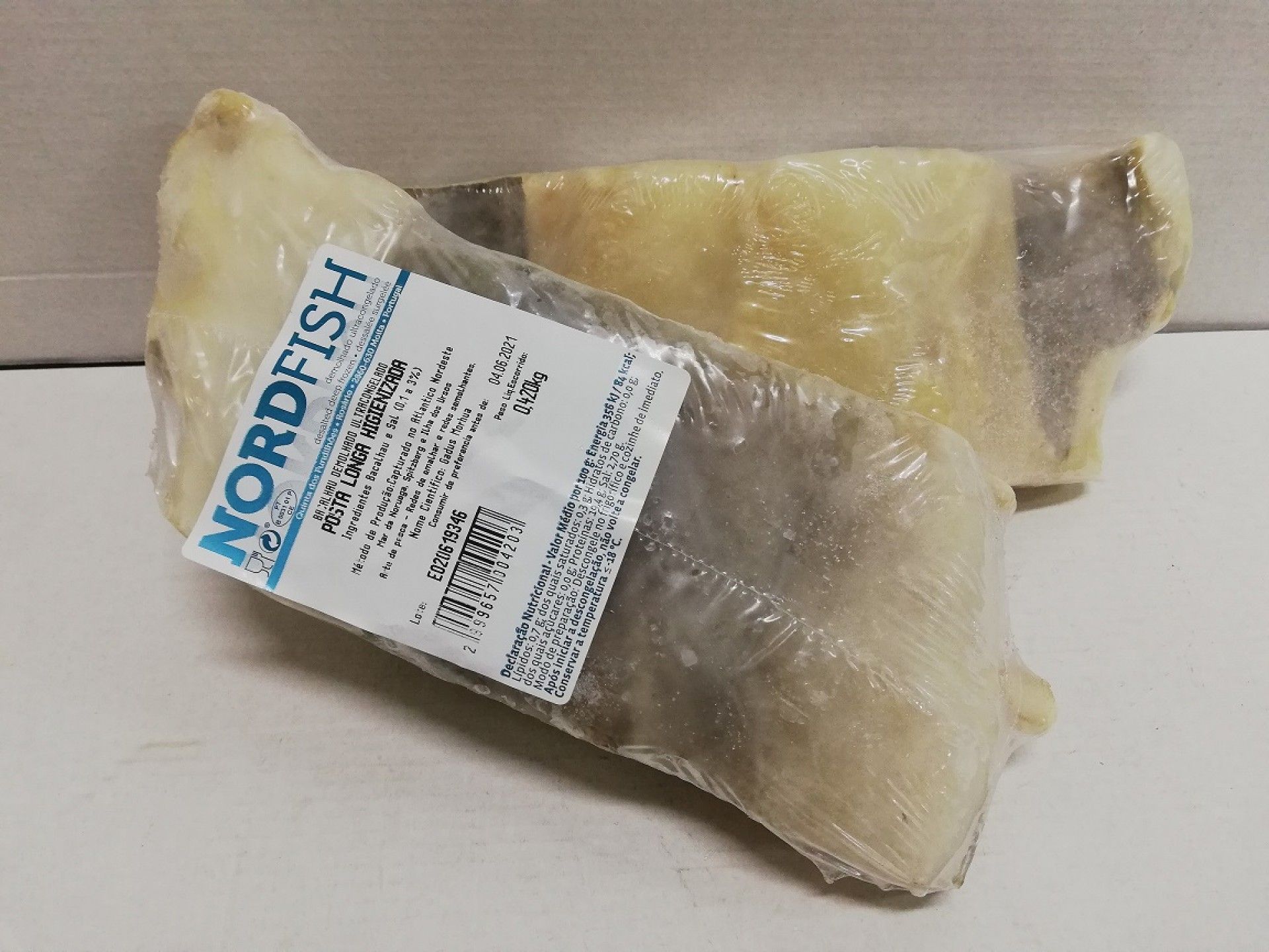 BACALHAU POSTA LONGA HIG.KG. NORDFISH ( 3043H40 )
