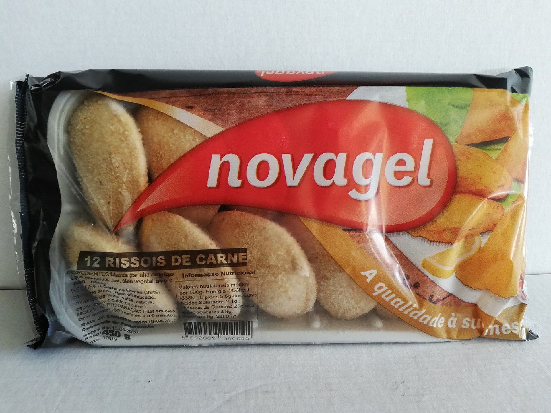 RISSOIS CARNE COVETE (12U) NOVAGEL (8)