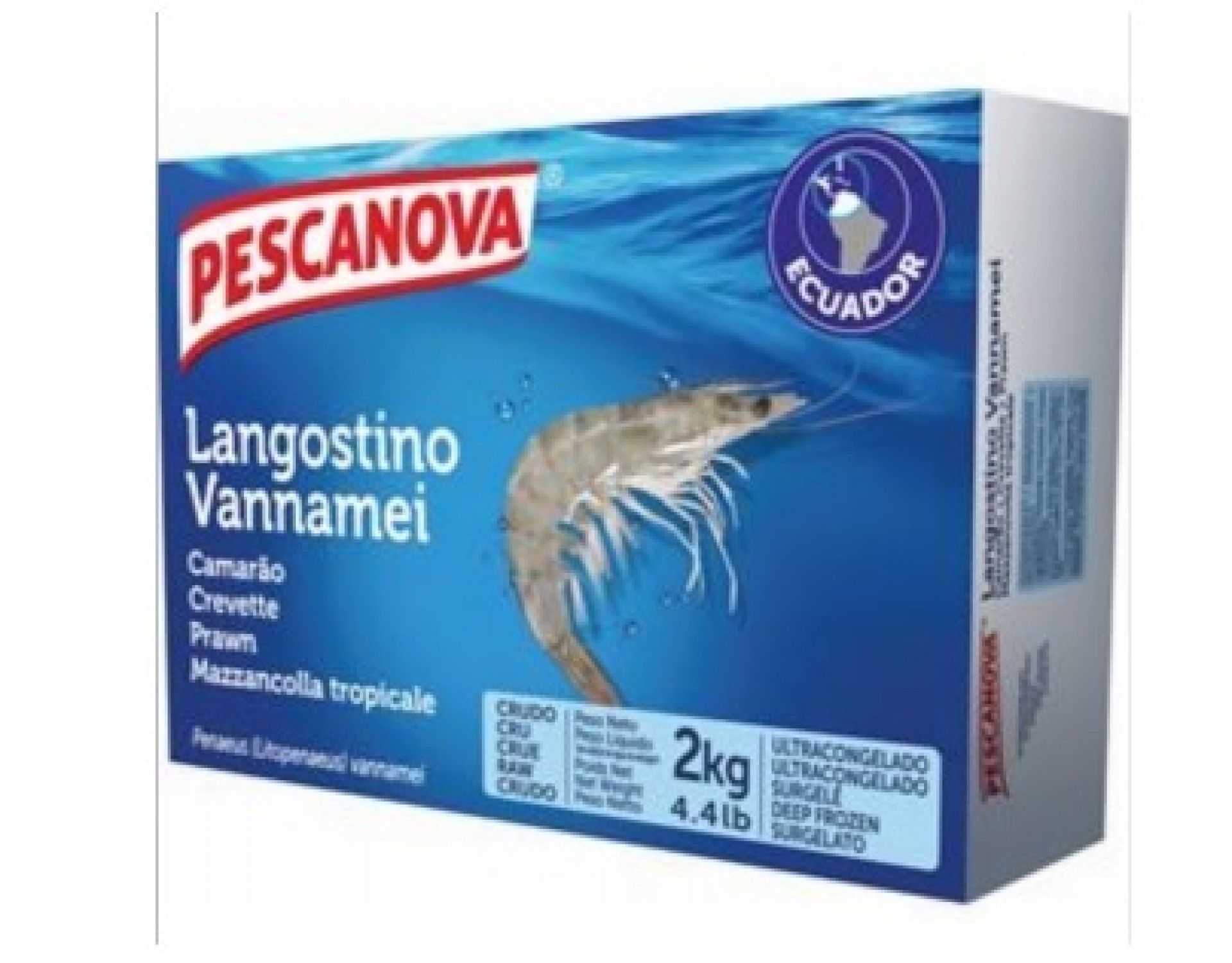 CAMARAO VANNAMEI (30/40) EQUADOR PESCANOVA 2KG (12)