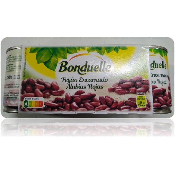 FEIJAO VERMELHO BONDUELLE LT 160G (24)# FEIJAO VERMELHO BONDUELLE LT 160G (24)#