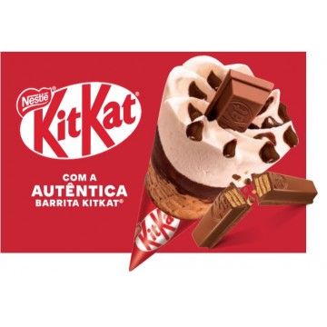 CONE KITKAT BAUNILHA/CHOCOLATE 110ML (16)# CONE KITKAT BAUNILHA/CHOCOLATE 110ML (16)#